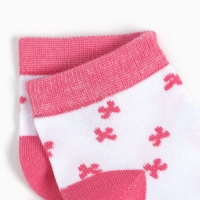 Носки женские, цвет белый/котик, размер 35-37 Носки женские, цвет белый/котик, размер 35-37