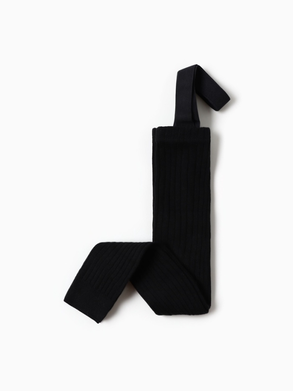 Колготки детские с лямками MINAKU, цв.черный, рост 74-80