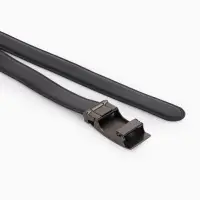 Ремень муж 07-01-03-03 Июнь2501, 3,7*0,3*140 см, Великан, мелкий флотер, пр автомат, черный   109036