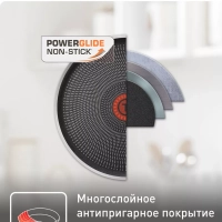 Набор посуды Ingenio Red 5 04175810, со съемной ручкой