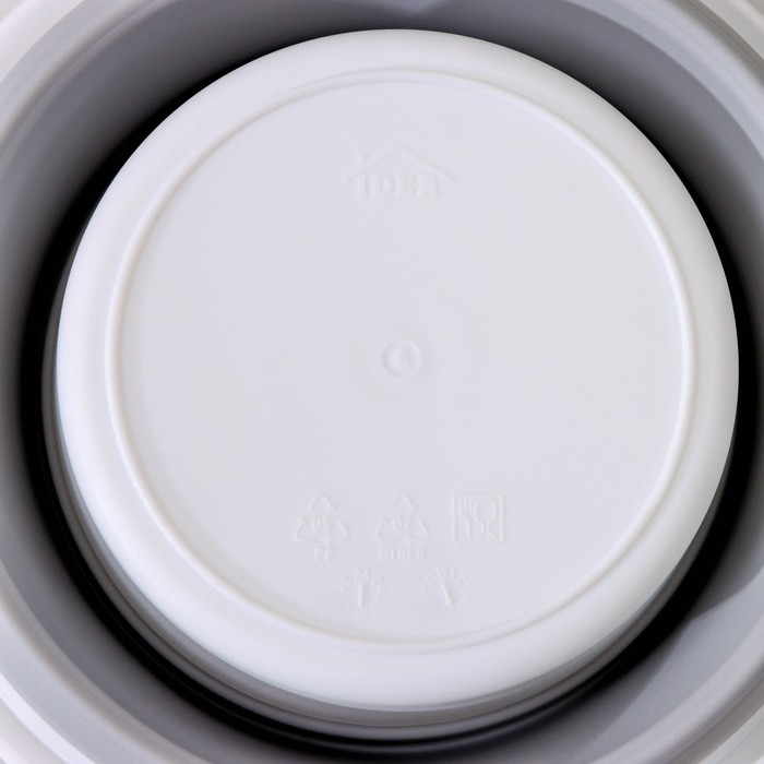 Ковш складной &laquo;Флекс&raquo;, 1 л, 27&times;16,5&times;11 см, цвет смоки