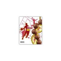 Набор обложек ПП 12 шт, 212 х 347 мм, 80 мкм, ErichKrause "Sport DNA", для тетрадей и дневников, фиксированная, прочные швы, микс