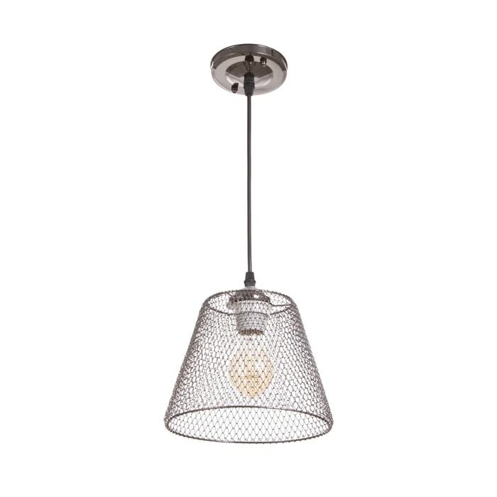 Светильник "Бенни" 1х40Вт Е27 Черный 20х20х80(20)см