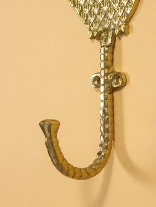 Крючок настенный "Филин" 10х9х14 см, алюминий