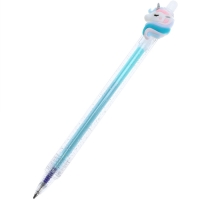 Ручка гелевая-прикол Единорог  МИКС