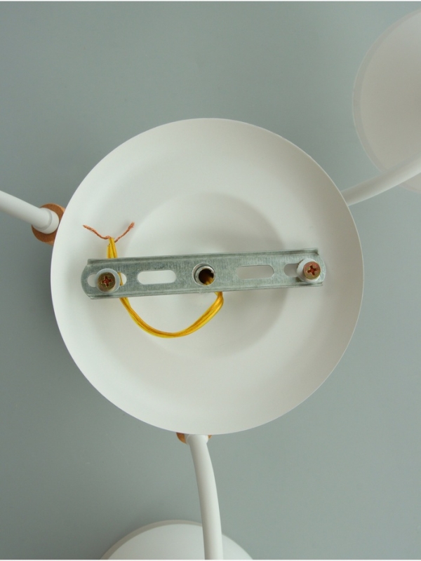 Люстра "Нельсен" 3хЕ27 40Вт белый 57х57х25 см