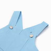 Сарафан джинсовый KAFTAN р. 32 (110-116), голубой Сарафан джинсовый KAFTAN р. 32 (110-116), голубой