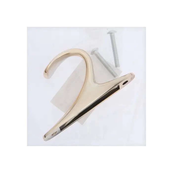 Крючок мебельный CAPPIO STANDART, однорожковый, цвет золото