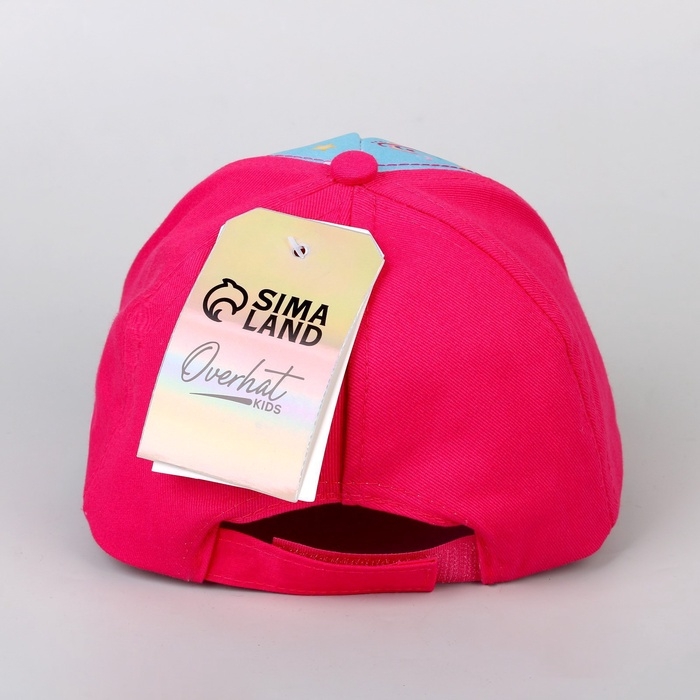 Кепка детская для девочки &laquo;Радужный единорог&raquo;, р-р. 52-54, 5-7 лет