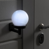 Садовый светильник на солнечной батарее &laquo;Шар&raquo;, 10 &times; 15 &times; 14 см, 1 LED, свечение белое