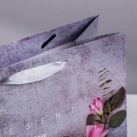 Пакет подарочный ламинированный квадратный, упаковка, &laquo;Лишь для тебя&raquo;, 22 х 22 х 11 см