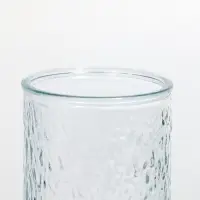 Ваза стекло настольная "Лесли" размытость, 20х10 см, прозрачный