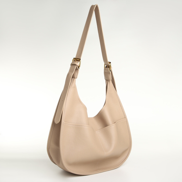 Сумка женская на магните TEXTURA, средний размер, цвет бежевый Сумка женская на магните TEXTURA, средний размер, цвет бежевый