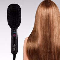 Электрическая расческа-выпрямитель Kitfort КТ-3221, 40 Вт, 210°C, шнур 1.6 м Электрическая расческа-выпрямитель Kitfort КТ-3221, 40 Вт, 210°C, шнур 1.6 м