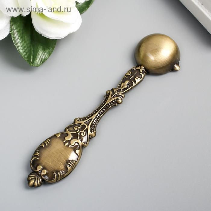 Ложка для плавления сургуча металл "Узорная" 36 гр 11х2,5х0,8 см
