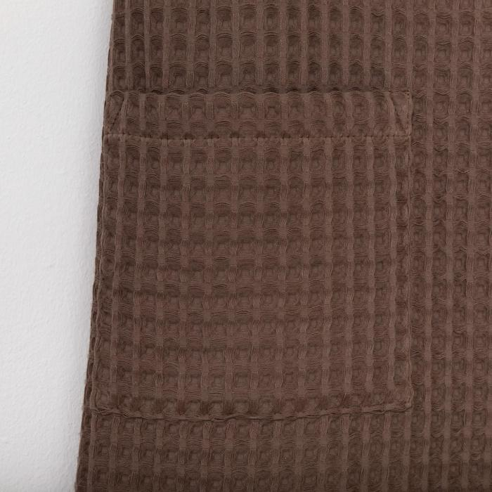 Парео вафельное банное Этель «Boho» 80*145 см. цв. мокко, 100% хл, 290 г/м2 Парео вафельное банное Этель «Boho» 80*145 см. цв. мокко, 100% хл, 290 г/м2