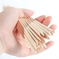 Апельсиновые палочки для маникюра, 11.4 см, 10 шт.