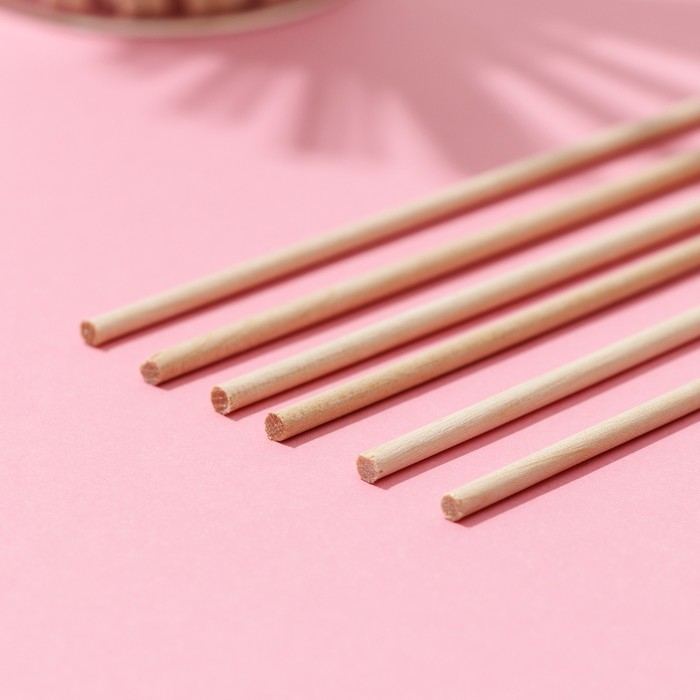 Набор палочек для леденцов, 50 шт, длина палочки 15 см