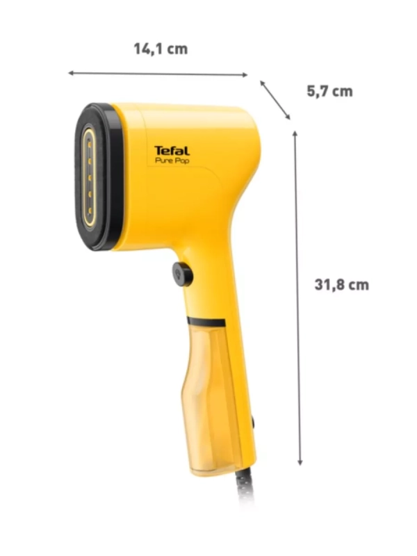 Отпариватель ручной Pure Pop DT2026E1 1300 Вт, желтый