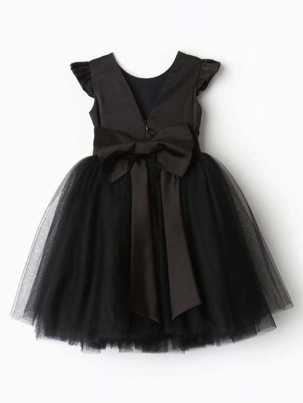 Платье нарядное детское MINAKU: PartyDress, цвет чёрный, рост 98 см Платье нарядное детское MINAKU: PartyDress, цвет чёрный, рост 98 см