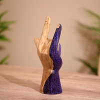 Сувенир "Коза" батик, дерево 15х6х25 см