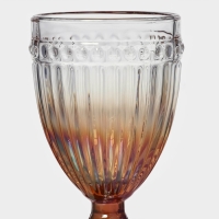 Бокал для вина из стекла Magistro &laquo;Босфор&raquo;, 250 мл, 8,5&times;16,5 см, цвет градиент золото