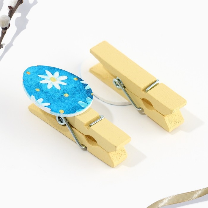 Набор прищепок для украшения вербы «Со Светлой Пасхой!», 10 х 12 см. Набор прищепок для украшения вербы «Со Светлой Пасхой!», 10 х 12 см.