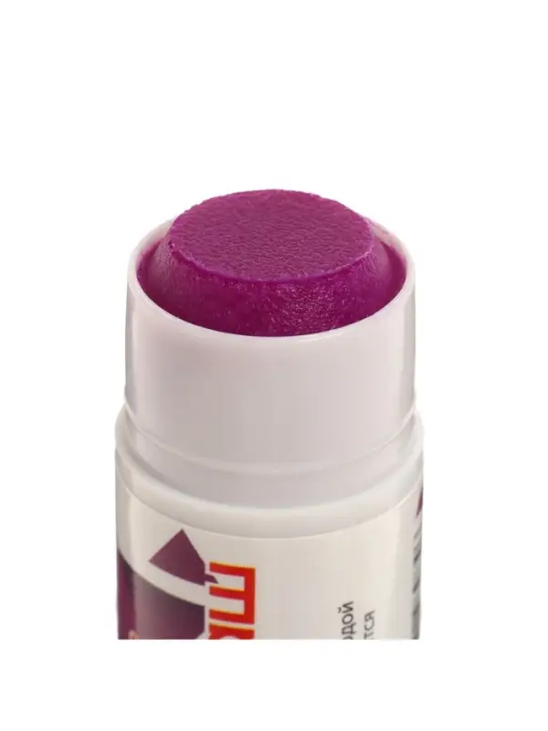 Клей-карандаш 9 грамм PVA ЦВЕТНОЙ, с цветным индикатором, обесцвечивающийся после высыхания