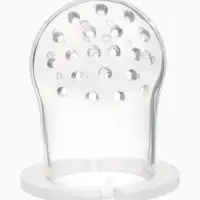 Ниблер (соска для прикорма), с силиконовой сеточкой "Принцесса", цвет розовый