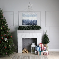 Светодиодная фигура &laquo;Комета&raquo; 3.5 м, пластик, 9 нитей, 220 В, свечение оранжевое