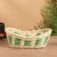 Корзина плетеная 22x14x8 см, ротанг