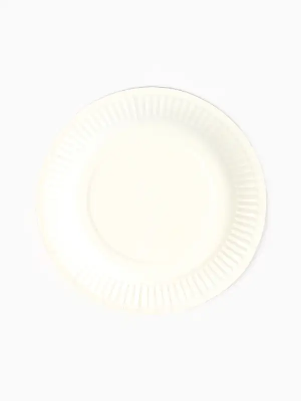 Тарелка одноразовая бумажная &laquo;Ramadan&raquo;, синяя, 18 см