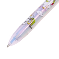 Ручка шариковая, автоматическая, 3-х цветная, корпус МИКС Ручка шариковая, автоматическая, 3-х цветная, корпус МИКС