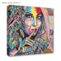 Картина на подрамнике "Загадка" 40*40 см Картина на подрамнике "Загадка" 40*40 см