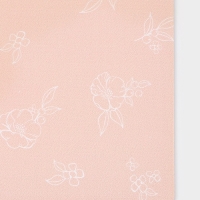 Коврик "Flowers" влаговпитывающий Доляна, 46х30,5 см, розовый