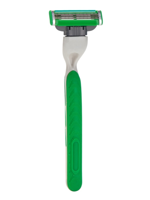 Станок Gillette Mach3 + 8 сменные кассеты цвет зеленый Станок Gillette Mach3 + 8 сменные кассеты цвет зеленый