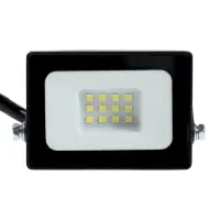 Прожектор светодиодный VKL electric, 10 Вт, 1200 Лм, 6500К, IP65, 220V черный, свеч. хол. бел. 10981