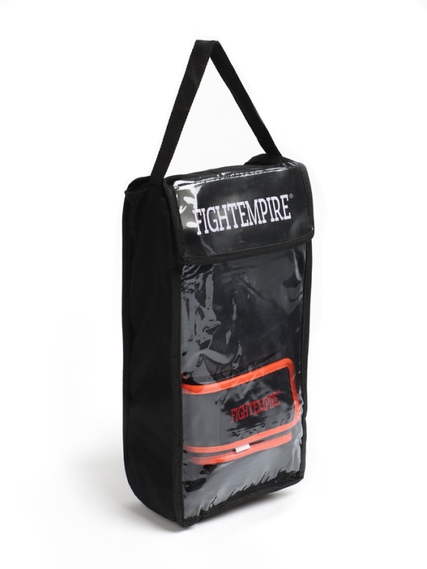 Перчатки снарядные FIGHT EMPIRE, MEXIMA, чёрно-оранжевые, размер L