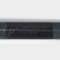 Коврик противоскользящий LaDо́m Elegiam, 30&times;150 см, цвет серый