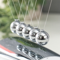 Маятник металл "Хром" 19х19х10 см