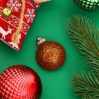 Новый год. Шоколад фигурный «Новогодний шарик», 20 г Новый год. Шоколад фигурный «Новогодний шарик», 20 г