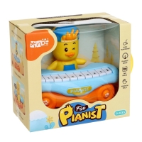 Музыкальное пианино &laquo;Утёнок&raquo;, 10 клавиш, работает от батареек