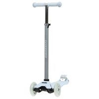 Самокат GRAFFITI Baby, колёса световые PU 120/70 мм, ABEC 7, цвет серый Самокат GRAFFITI Baby, колёса световые PU 120/70 мм, ABEC 7, цвет серый