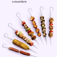 Электрошашлычница для дома КТ-1411 - 1500 Вт