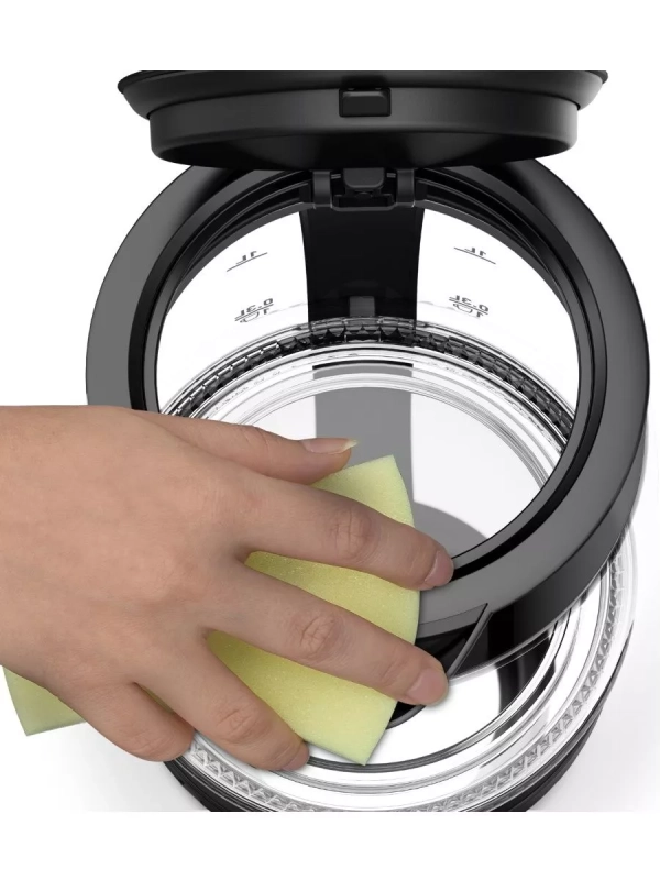 Стеклянный чайник Glass Kittle KI700830, с фильтром, 2200 Вт