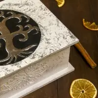 Шкатулка "Вечность" 24х18х9 см, МДФ