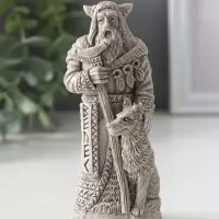 Фигура славянский бог &laquo;Велес&raquo;, 11&times;5&times;4 см, серая