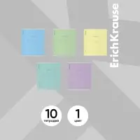 Тетрадь 12 листов в клетку, ErichKrause &laquo;Классика&raquo;, МИКС