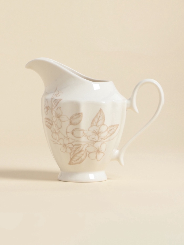 Молочник SL Home &laquo;Аманде&raquo;, 14&times;8,7&times;12,5 см, фарфор, белый