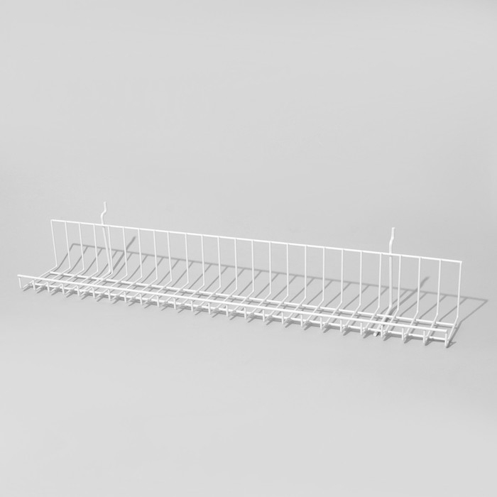 Полка АК без боковин -ЭП, 60&times;11&times;11 см, цвет белый